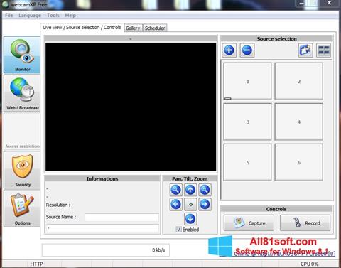 Screenshot webcamXP für Windows 8.1