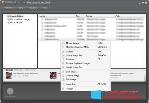 Screenshot DAEMON Tools Ultra für Windows 8.1