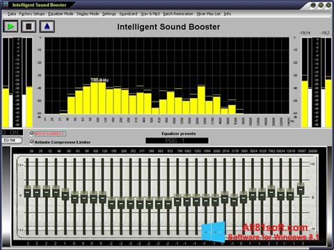 Screenshot Sound Booster für Windows 8.1