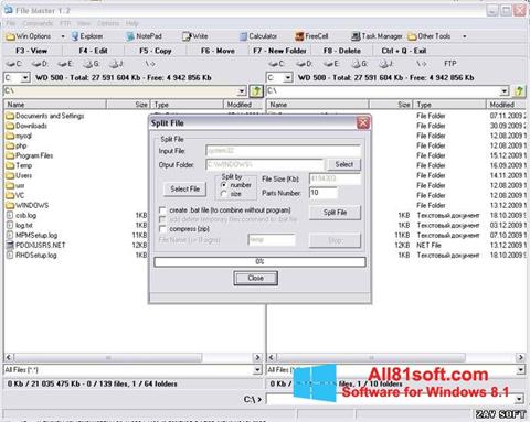 Screenshot File Master für Windows 8.1
