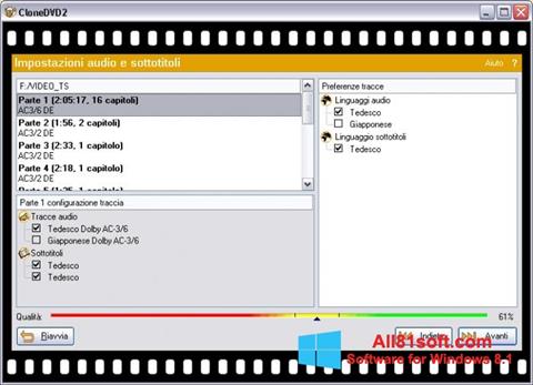 Screenshot CloneDVD für Windows 8.1