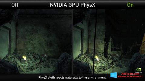Screenshot NVIDIA PhysX für Windows 8.1