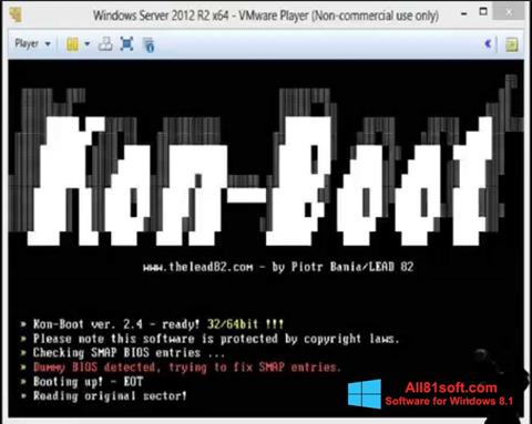 Screenshot Kon-Boot für Windows 8.1