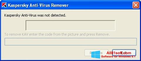 Screenshot KAVremover für Windows 8.1