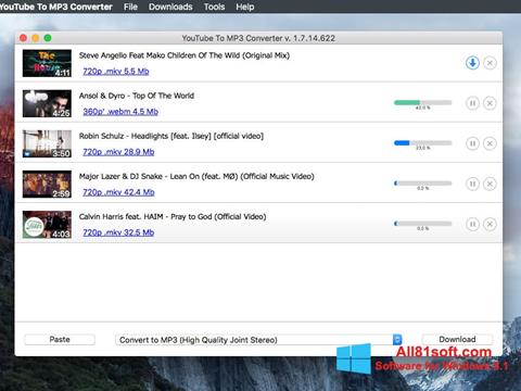 Screenshot Free YouTube to MP3 Converter für Windows 8.1