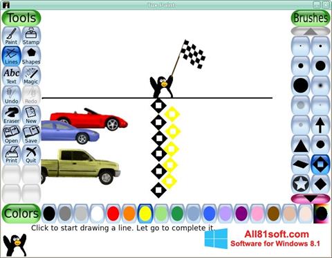 Screenshot Tux Paint für Windows 8.1