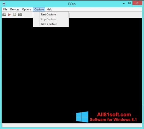 Screenshot ECap für Windows 8.1