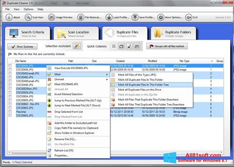 Screenshot Duplicate Cleaner für Windows 8.1