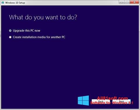 Screenshot Media Creation Tool für Windows 8.1