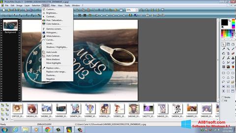 Screenshot PhotoFiltre Studio X für Windows 8.1