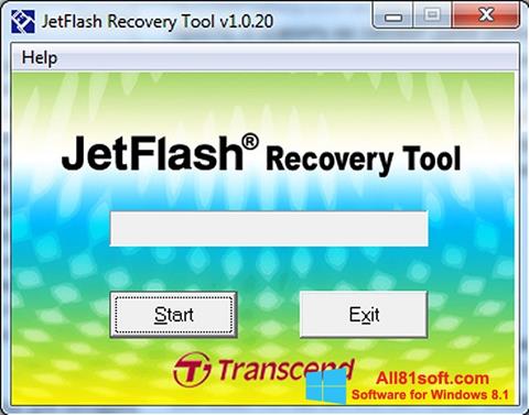 Screenshot JetFlash Recovery Tool für Windows 8.1