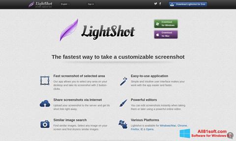 Screenshot LightShot für Windows 8.1