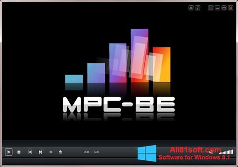 Screenshot MPC-BE für Windows 8.1