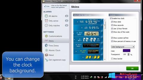 Screenshot Atomic Alarm Clock für Windows 8.1