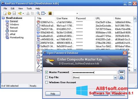 Screenshot KeePass für Windows 8.1
