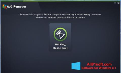 Screenshot AVG Remover für Windows 8.1