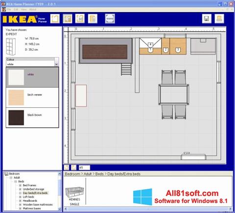 Screenshot IKEA Home Planner für Windows 8.1