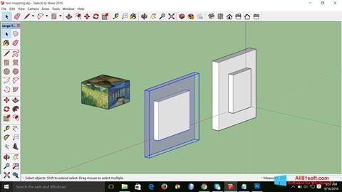 Screenshot SketchUp Make für Windows 8.1