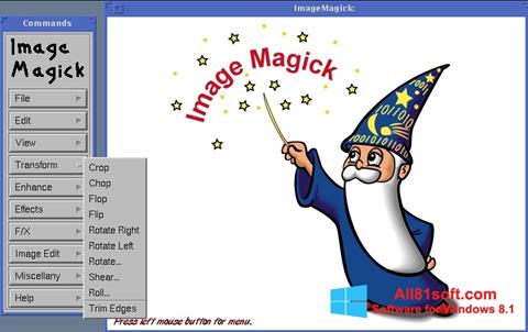 Screenshot ImageMagick für Windows 8.1